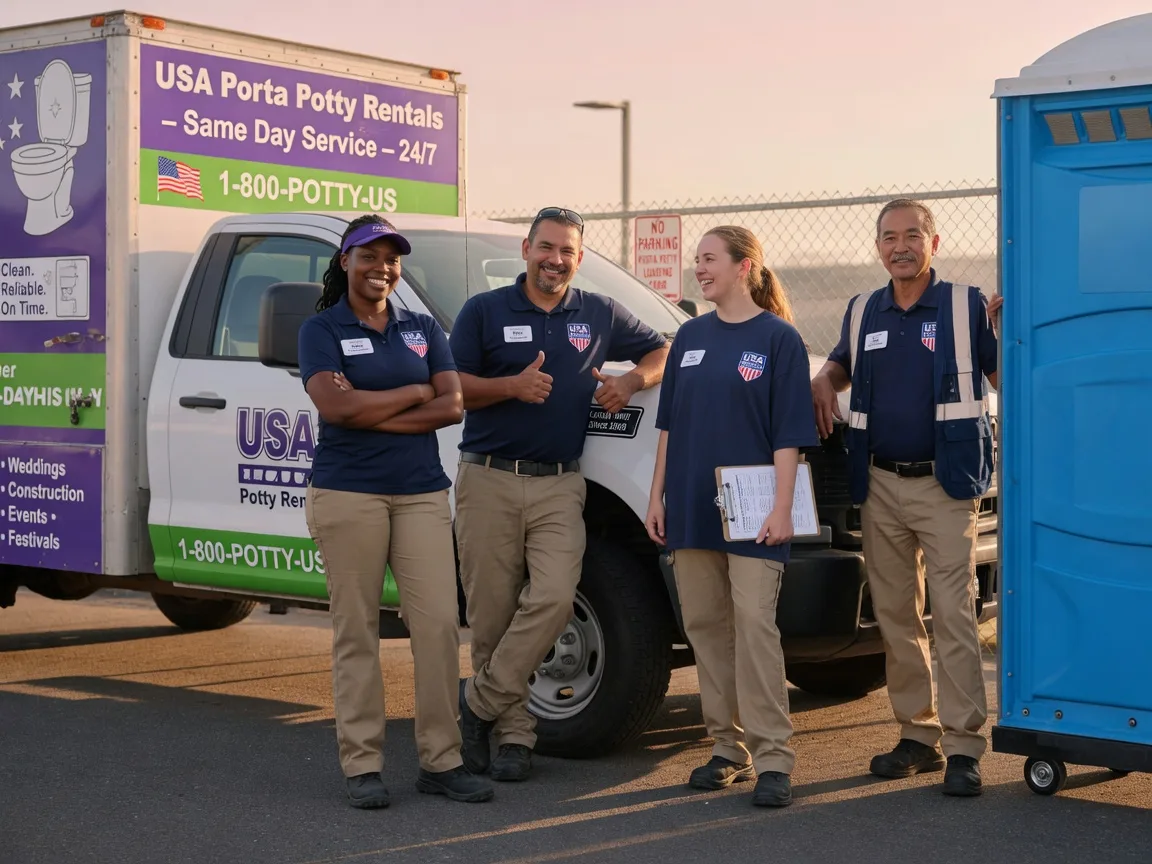 Porta Potty Rental company in Jamestown, OH